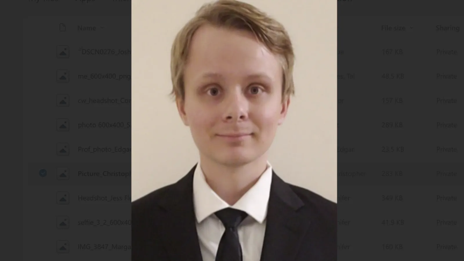 Christopher Mortensen, PhD candidate