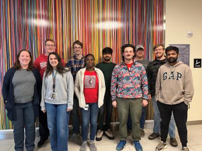 Group of Joint Safety Students for the chemistry Department
