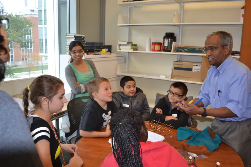 Students learning