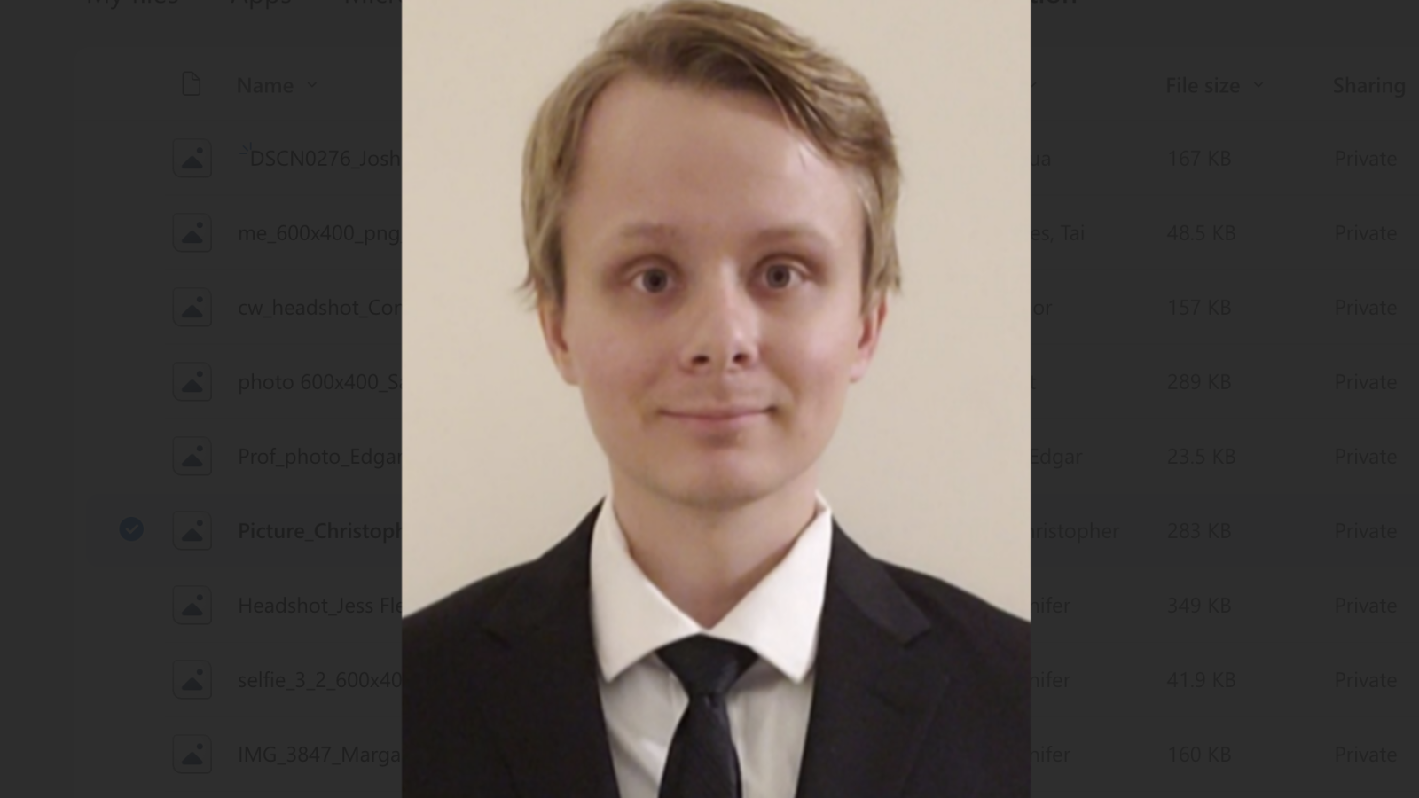 Christopher Mortensen, PhD candidate